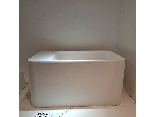 Fontein sanisplash, bloxx, glans wit - afbeelding 1 van  5