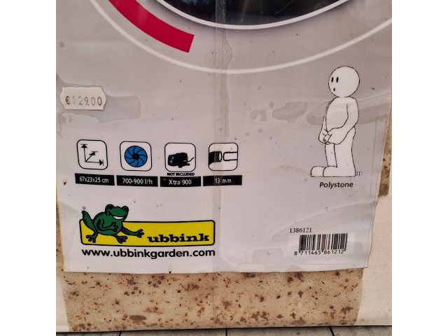 Fontein, ubbink, boy ii - afbeelding 5 van  5