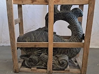 Fontein, vis, donkergrijs / antraciet - afbeelding 2 van  7