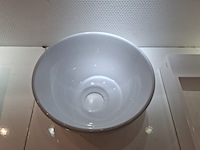 Fonteinkom, glans wit - afbeelding 3 van  4