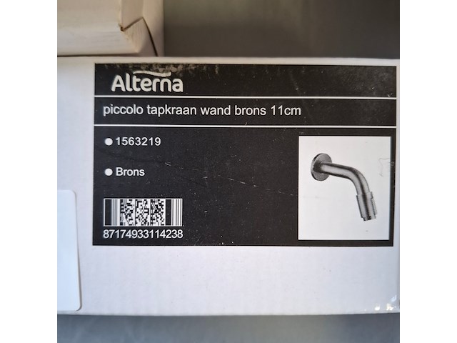 Fonteinkraan alterna, piccolo, brons - afbeelding 3 van  6