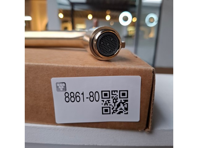 Fonteinkraan essentials, inbouw, messing mat - afbeelding 4 van  5
