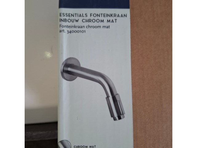Fonteinkraan essentials, rvs geborsteld - afbeelding 3 van  3