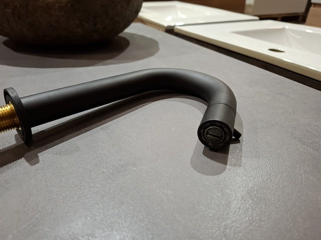 Fonteinkraan hotbath, cobber, mat zwart - afbeelding 3 van  4