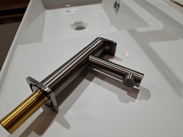 Fonteinkraan hotbath, gun metal - afbeelding 3 van  4