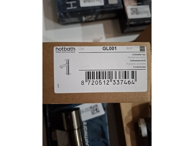 Fonteinkraan hotbath, gun metal - afbeelding 4 van  4