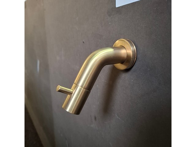 Fonteinkraan inbouw, brons - afbeelding 2 van  2