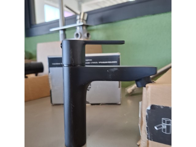 Fonteinkraan paffoni, red, mat zwart - afbeelding 2 van  4