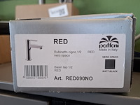 Fonteinkraan paffoni, red, mat zwart - afbeelding 4 van  4