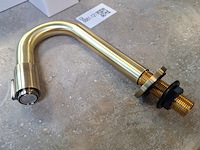Fonteinkraan piccolo, messing geborsteld - afbeelding 4 van  6