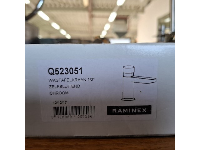 Fonteinkraan raminex, chroom - afbeelding 6 van  6