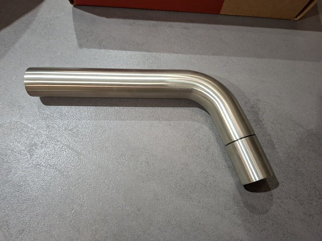 Fonteinkraan regn, inbouw, rvs geborsteld - afbeelding 1 van  4