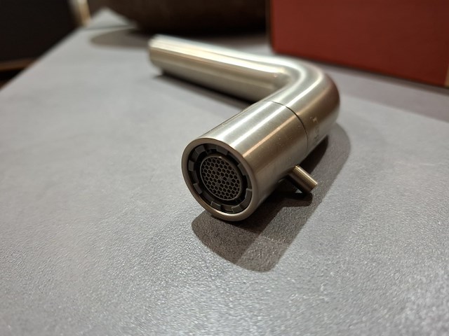 Fonteinkraan regn, inbouw, rvs geborsteld - afbeelding 3 van  4