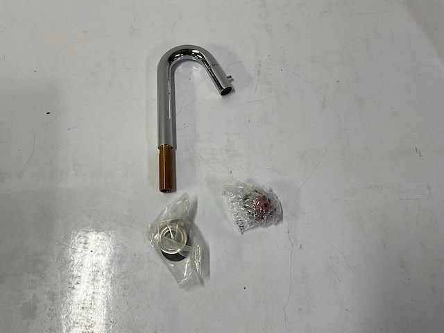 Fonteinkraan rond - chroom - afbeelding 1 van  3