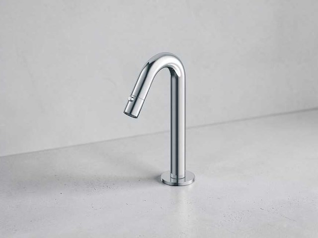 Fonteinkraan rond chroom 1/2” - afbeelding 1 van  5