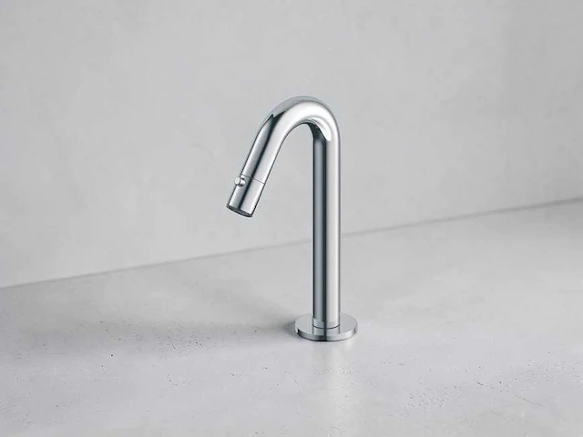 Fonteinkraan rond chroom 1/2” - afbeelding 1 van  6