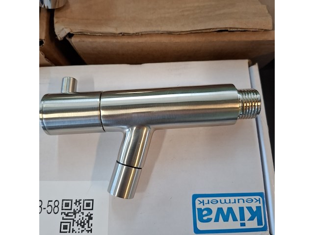 Fonteinkraan wiesbaden, amador, rvs geborsteld - afbeelding 1 van  5