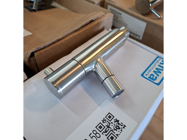 Fonteinkraan wiesbaden, amador, rvs geborsteld - afbeelding 2 van  5