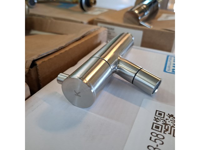 Fonteinkraan wiesbaden, amador, rvs geborsteld - afbeelding 3 van  5