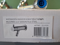 Fonteinkraan wiesbaden, amador, rvs geborsteld - afbeelding 5 van  5