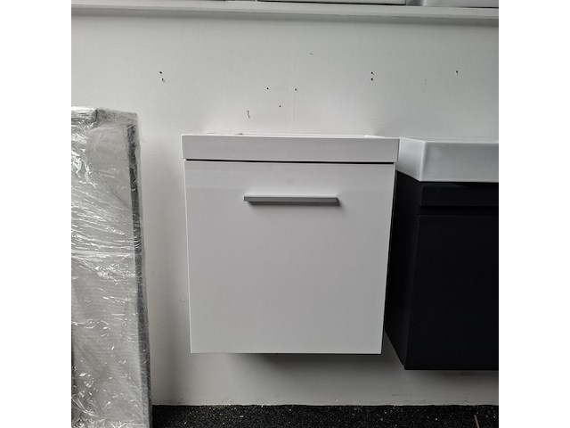 Fonteinmeubel, bruynzeel, glans wit - afbeelding 1 van  5