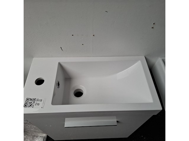 Fonteinmeubel, bruynzeel, glans wit - afbeelding 5 van  5