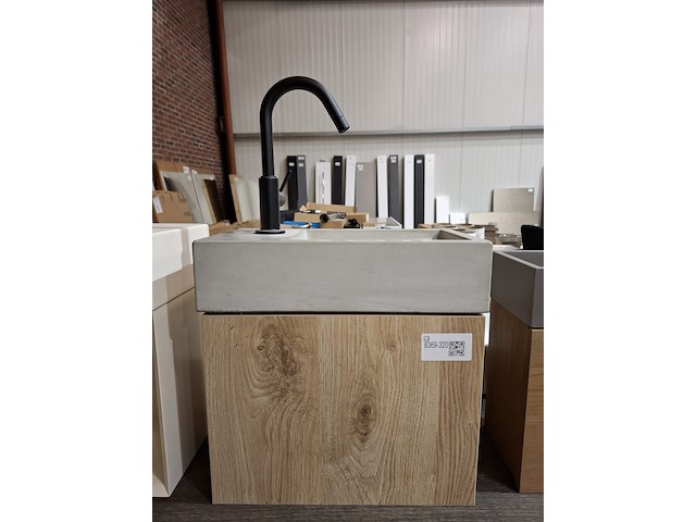 Fonteinmeubel detremmerie, eiken - afbeelding 1 van  10