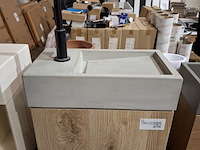 Fonteinmeubel detremmerie, eiken - afbeelding 4 van  10