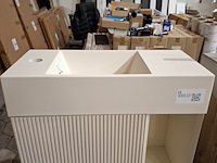 Fonteinmeubel dzignstone, off white - afbeelding 2 van  9