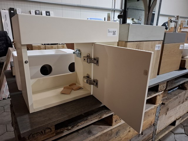 Fonteinmeubel dzignstone, off white - afbeelding 6 van  9