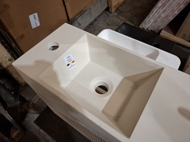 Fonteinmeubel dzignstone, off white - afbeelding 9 van  9