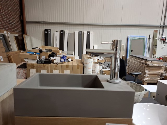 Fonteinmeubel eiken - afbeelding 3 van  6