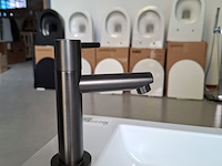 Fonteinmeubel eiken/wit - afbeelding 6 van  9