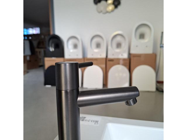 Fonteinmeubel eiken/wit - afbeelding 8 van  9