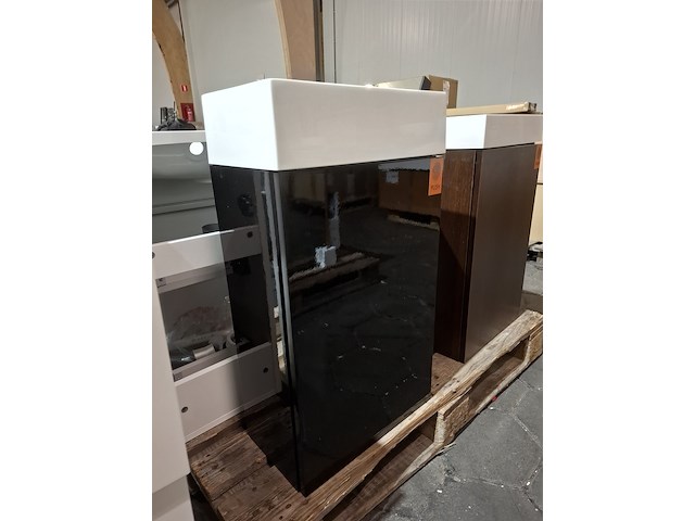 Fonteinmeubel glans zwart - afbeelding 2 van  6