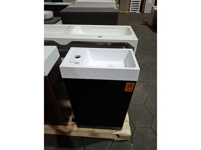 Fonteinmeubel glans zwart - afbeelding 3 van  6