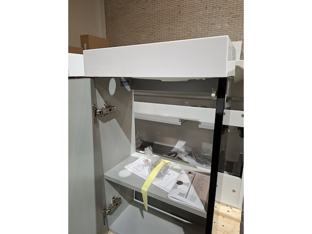 Fonteinmeubel glans zwart - afbeelding 4 van  6