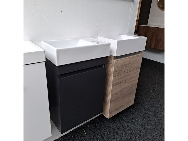 Fonteinmeubel, glans zwart - afbeelding 2 van  6
