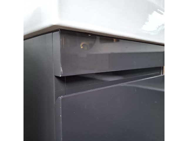 Fonteinmeubel, glans zwart - afbeelding 4 van  6
