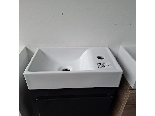 Fonteinmeubel, glans zwart - afbeelding 5 van  6