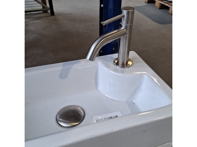 Fonteinmeubel, mat wit - afbeelding 4 van  5