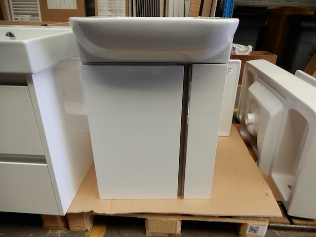 Fonteinmeubel, wit, 450x315x650 - afbeelding 2 van  3