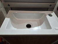 Fonteinmeubel wit/eiken - afbeelding 5 van  6