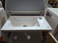 Fonteinmeubel wit/eiken - afbeelding 4 van  4