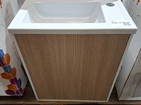 Fonteinmeubel wit/eiken - afbeelding 2 van  5