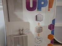 Fonteinmeubel wit/eiken - afbeelding 5 van  5