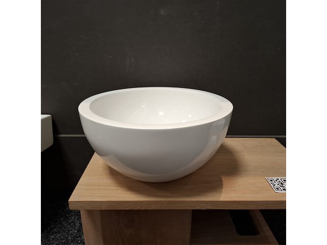 Fonteinmeubel, wood, eiken/wit - afbeelding 4 van  5