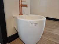 Fonteinset clou, flush , wit