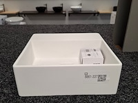 Fonteinset clou, mat wit - afbeelding 1 van  6