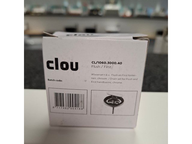 Fonteinset clou, mat wit - afbeelding 6 van  6